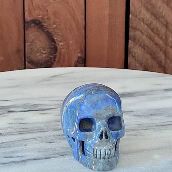 Lapis Lazuli Skull - Picture 13 of 15